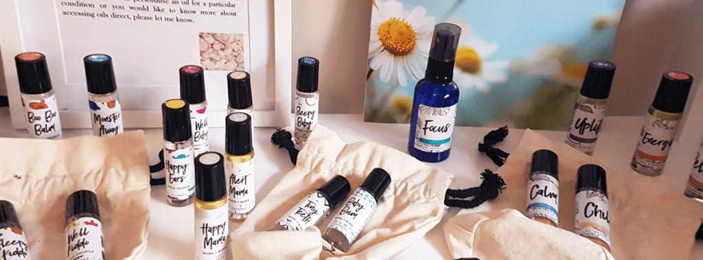 essential oil blends for personal use, first aid, babies and children and for emotions.